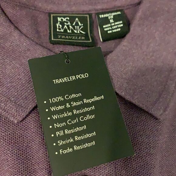 Jos A Bank Traveler Traditional Fit  Polo - Picture 6 of 6